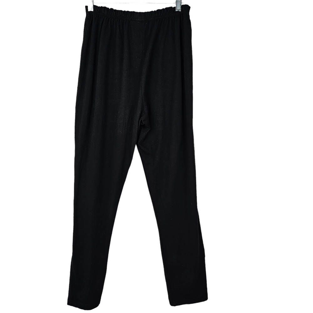 Bryn Walker black elastic waist knit pull on pants size Small